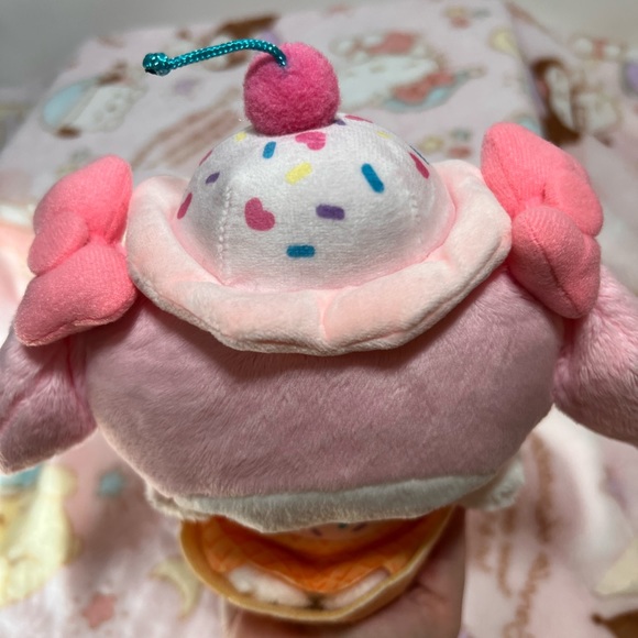 My Melody Ice Cream Parlor Sundae Plush - Sanrio -Full Size- Stuffed Plushie NWT - Picture 3 of 7